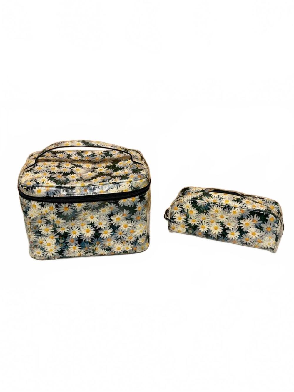 Kate Spade New York Daisy Floral Cosmetic Case Set